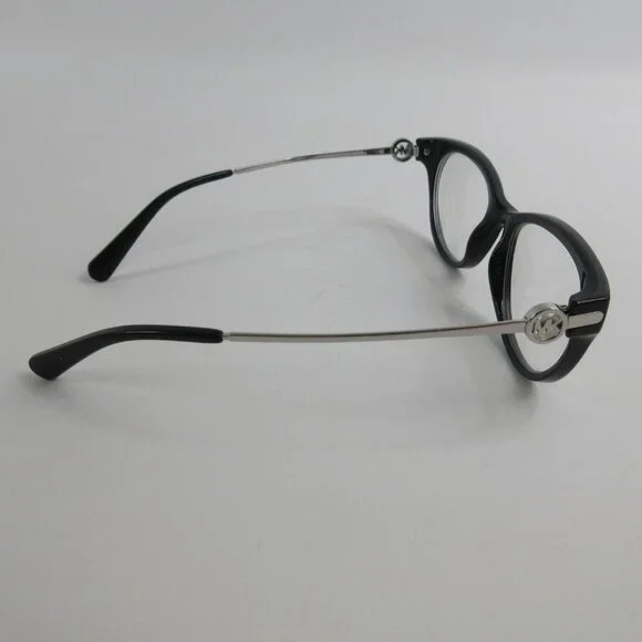Michael Kors Courmayeur Black Silver Optical MK8003 3005 53-17-135 Eyeglasses - Picture 4 of 10